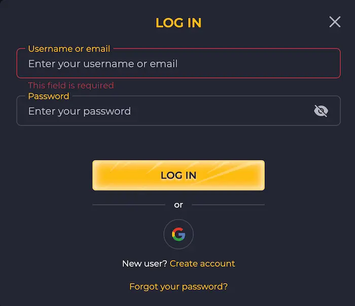 RollingSlots Casino CA login