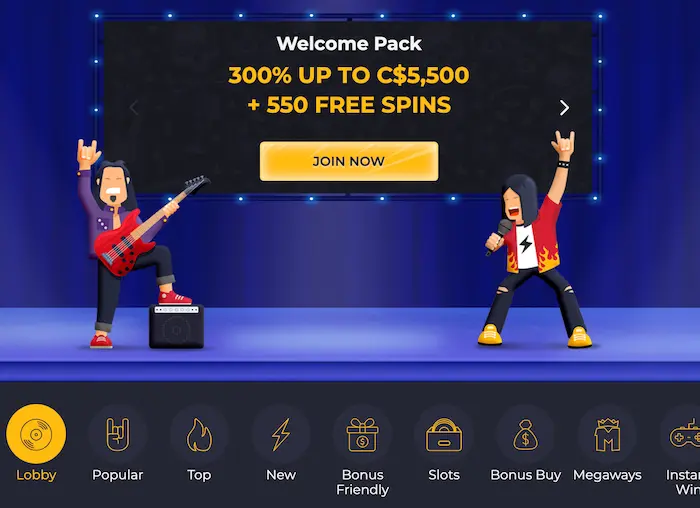 RollingSlots Casino banner